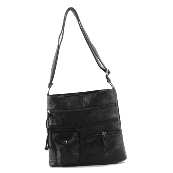 Wholesale Washed Bags T192382#BLACK