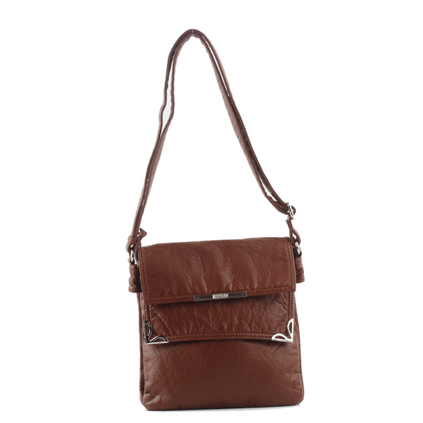 Wholesale Washed Bags T19257#BROWN