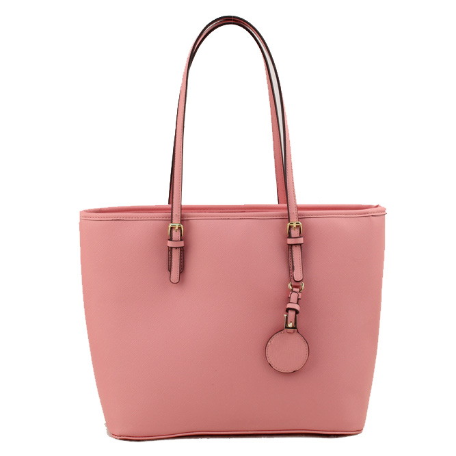 Jet Set Travel Small Tote Handbags T65103#PINK