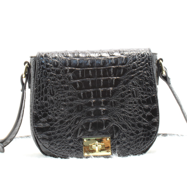 Wholesale Cross Shoulder lady bags 66536#BLACK