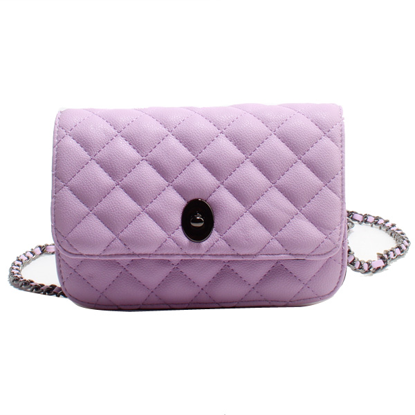 Wholesale Small Cross Shoulder lady bags 67245#PURPLE