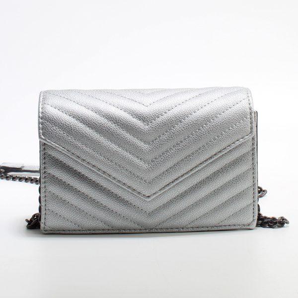 Wholesale Fashion Cross Shoulder bags 68041#SILVER