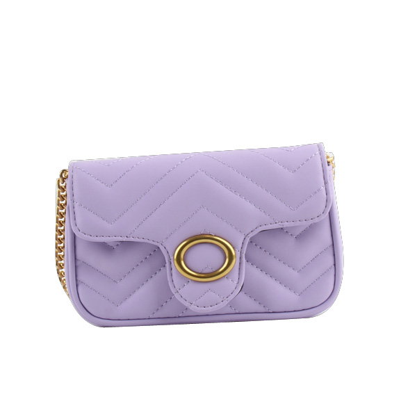 Wholesale Fashion Small Cross Shoulder bags 68043#PURPLE