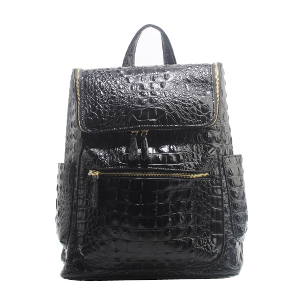 Wholesale Fashion Backpack in New York 95040#BLACK