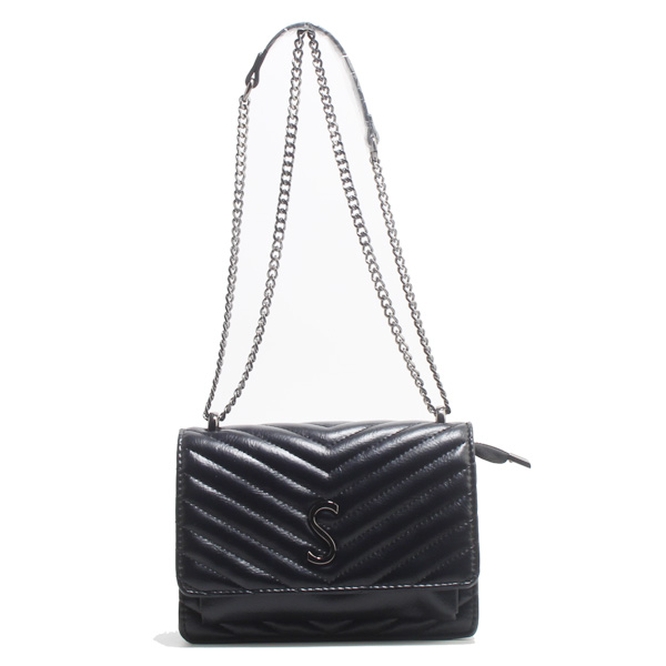 Wholesale PU Cross Shoulder bags In New York 96008#BLACK