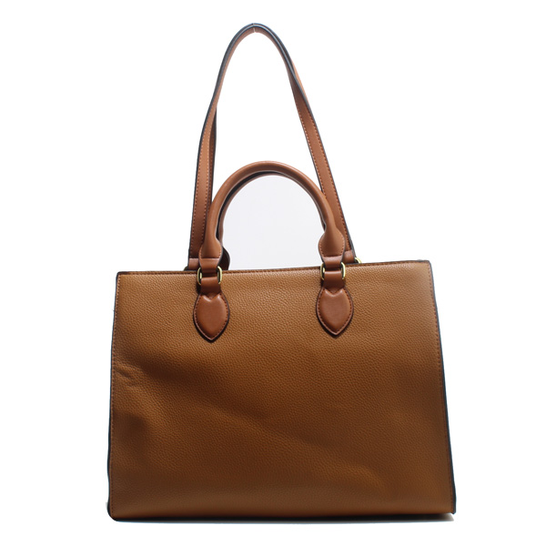 Wholesale Lady PU Shopping bags 96023#BROWN