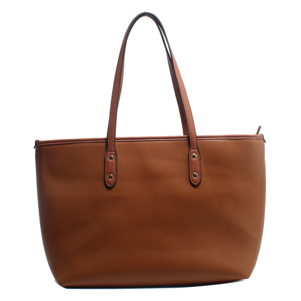 Wholesale PU Shopping bags 96031#BROWN