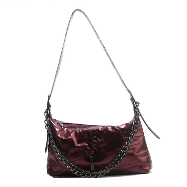 Wholesale PU Cross Shoulder bags In USA 96038#D.RED