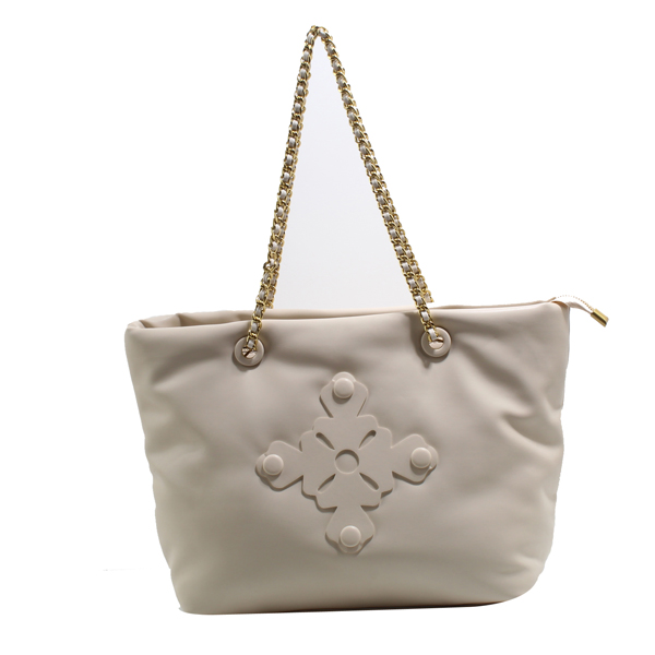 Wholesale Lady Shopping bags 96048#BEIGE