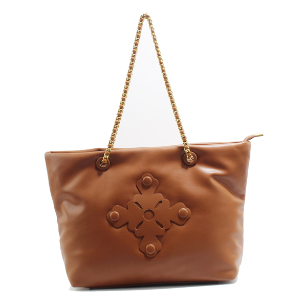 Wholesale Lady Shopping bags 96048#BROWN