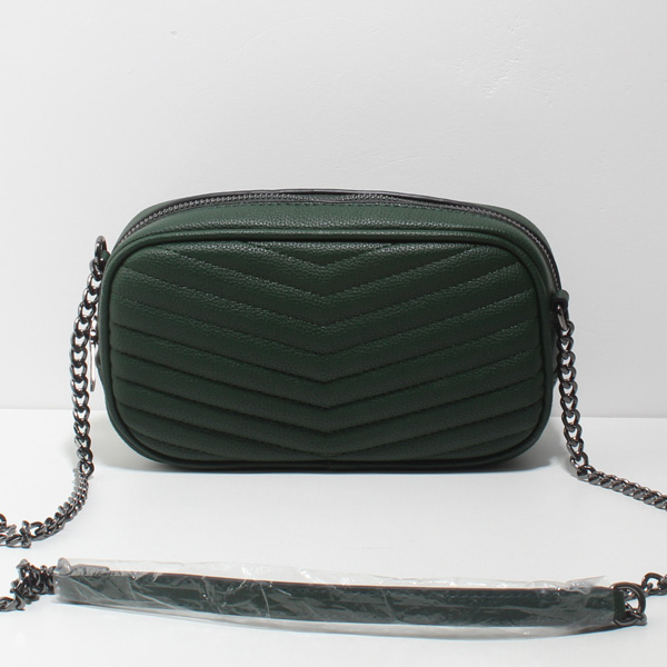 Wholesale Small Fashion Cross Shoulder bags 96079#D.GREEN