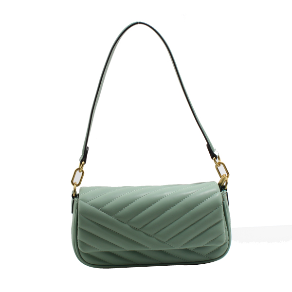 Wholesale Samll Lady Cross Shoulder bags 96094#L.GREEN