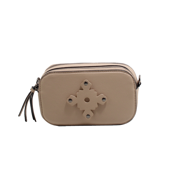 Wholesale Samll PU Cross Shoulder bags 96095#TAN