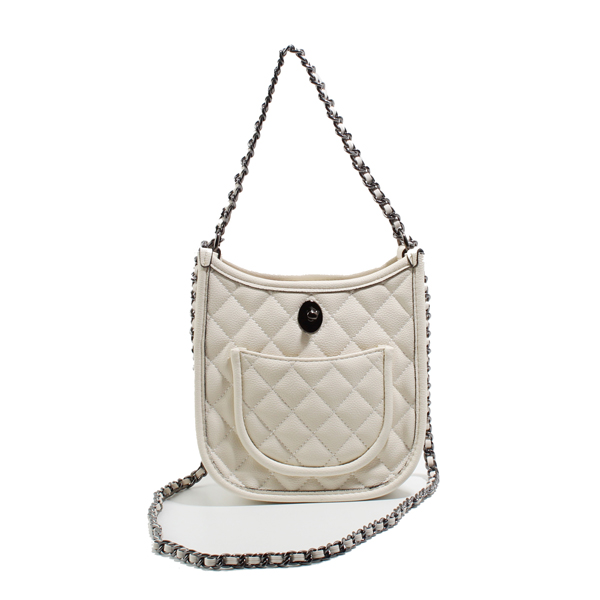 Wholesale Cross Shoulder bags In NEW YORK 96103#BEIGE