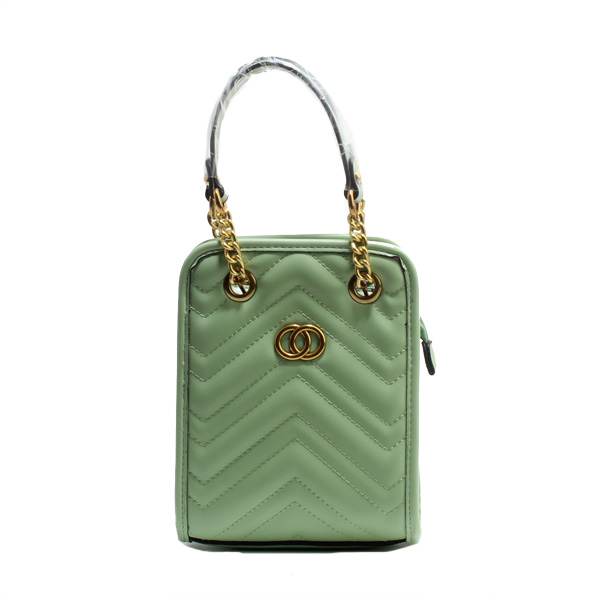 Wholesale FAshion Samll Cross Shoulder bags 98043#L.GREEN